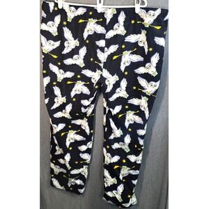 Harry Potter Hedwig the Owl Hogwarts Letters Sleep Lounge Pajama Pants Mens XXL